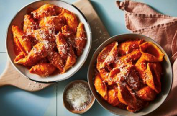 Vodka pasta with 'nduja