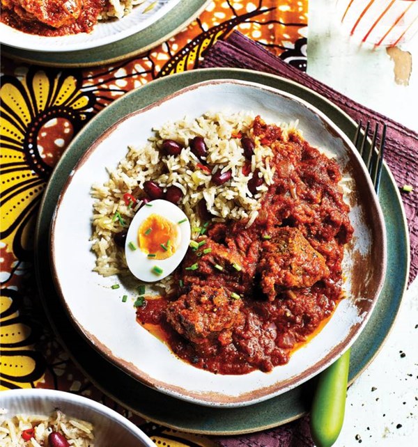 Waakye stew