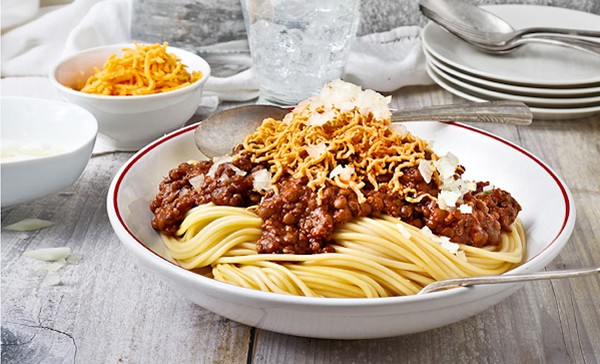 Wacky Cincinnati chili
