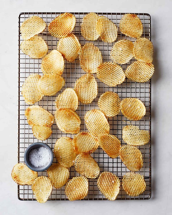 Waffle chips