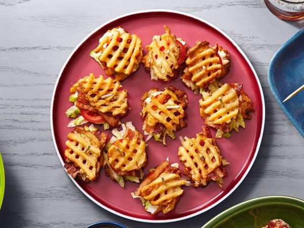 Waffle-fry BLTs