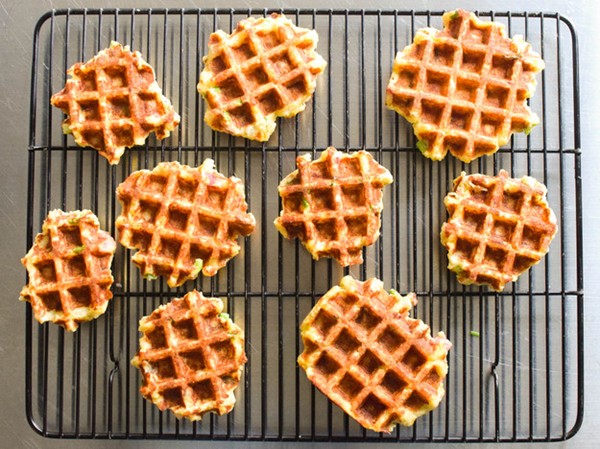 waffled mashed potatoes