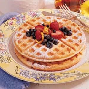 Waffles from scratch
