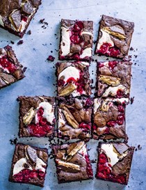Wagon Wheel brownies