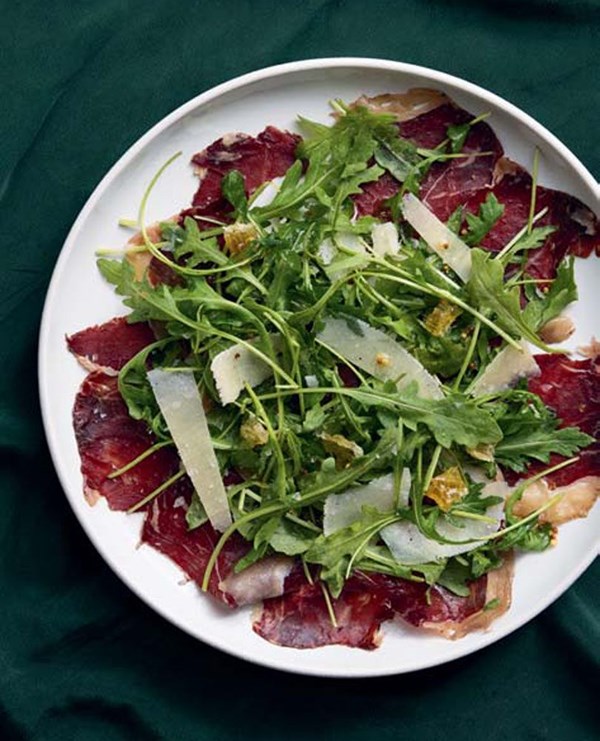 Wagyu bresaola salad