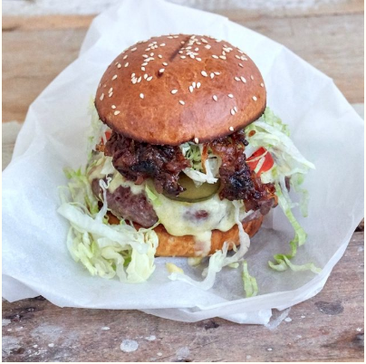 Wagyu hamburger
