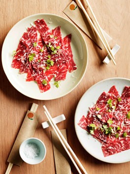 Wagyu with horseradish