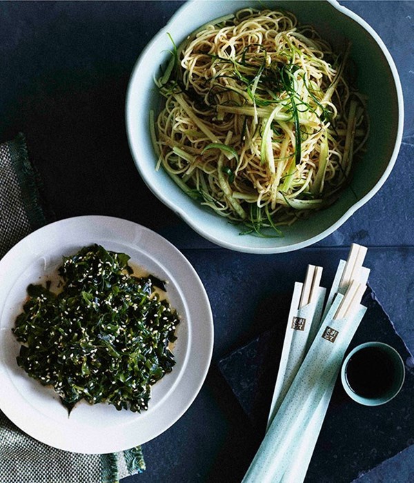 Wakame seaweed salad