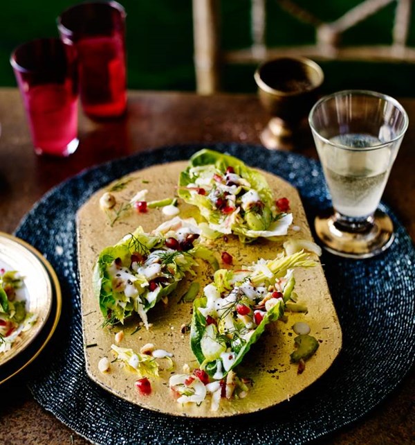 Waldorf salad cups