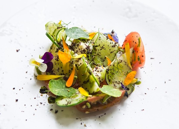 Walled garden salad