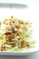 Walnut & celery salad