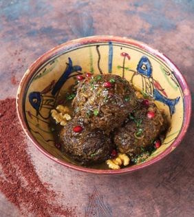 Walnut + sumac meatballs (Kofteh-ye somag-e Araki)