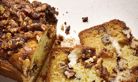 Walnut and halva cake
