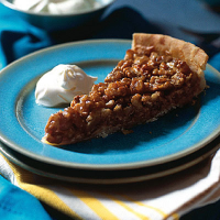 Walnut and honey tart
