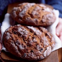 Walnut and rosemary loaves