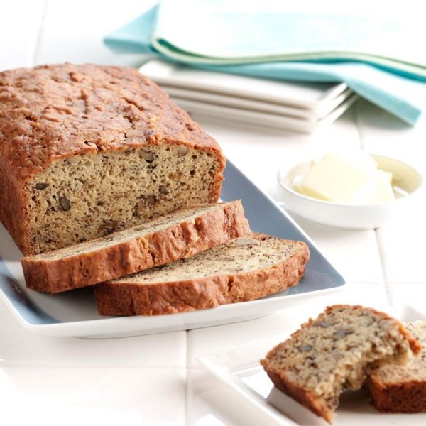 Walnut banana bread 