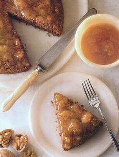 Walnut cake for Lent (Karydopita nistisimi)