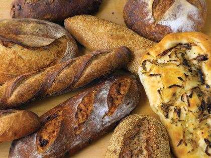 Walnut fig bread