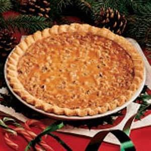 Walnut mincemeat pie