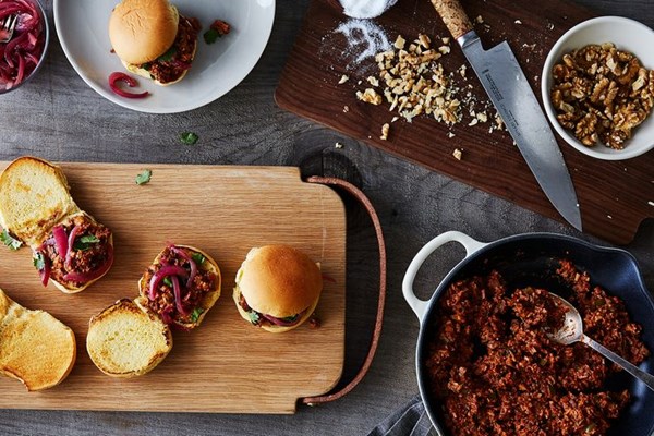 Walnut sloppy Joes