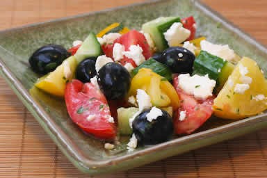 Wanna-be Greek salad