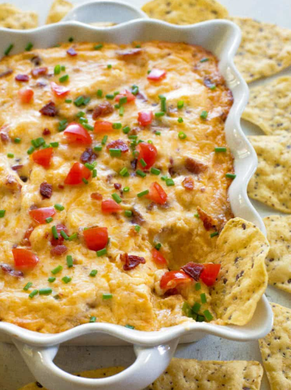 Warm BLT dip
