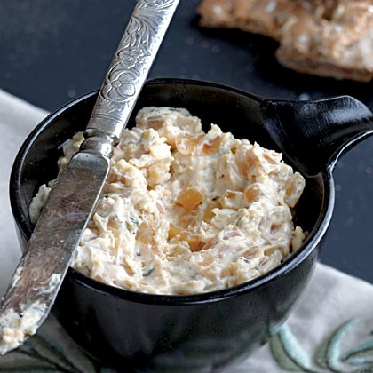 Warm caramelized onion dip