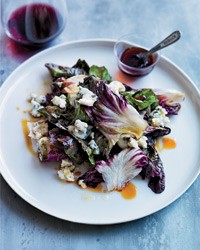 Warm Castelfranco with vincotto and blu di bufala
