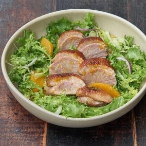 Warm duck & orange salad 