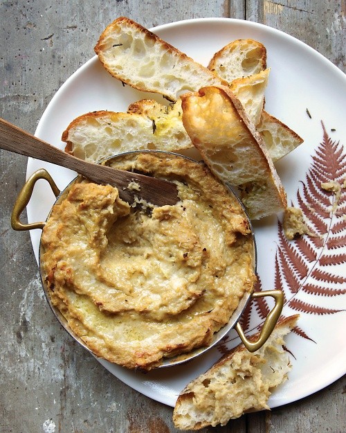 Warm fennel-and-Parmesan dip