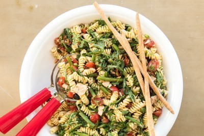 Warm fusilli French Riviera-style