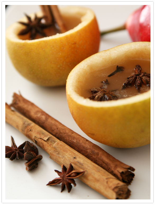 Warm pear toddy (Calientito) 