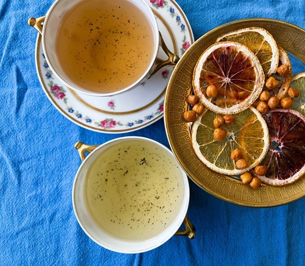 Warm-punched Riesling 