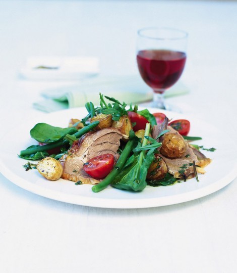 Warm Sunday roast salad