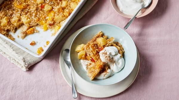 Warm sunshine oats