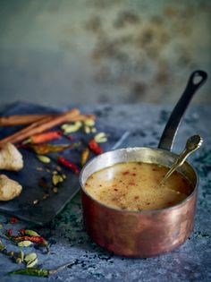 Warming coconut chai tea