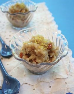 Warming lemon risotto