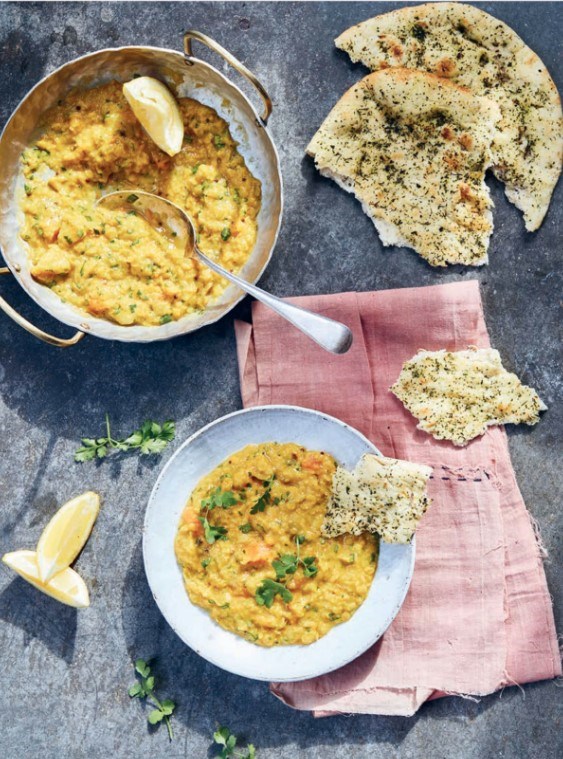 Warming root veg dahl