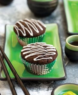 Wasabi chocolate cupcakes