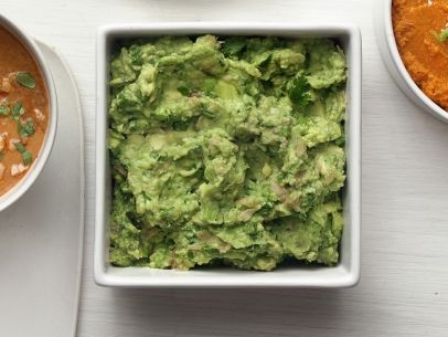 Wasabi guacamole with pickled ginger