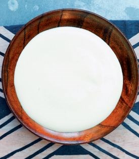 Wasabi lemon cream