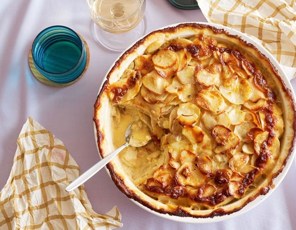 Washed rind gratin