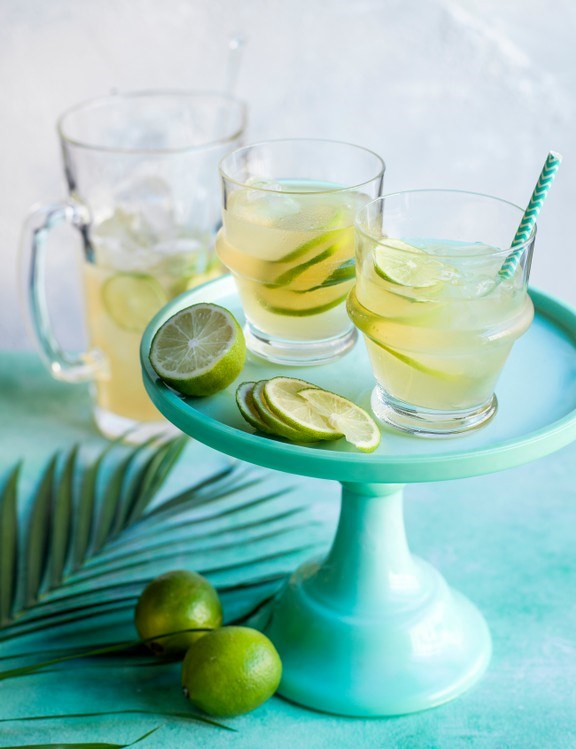 Water kefir limeade