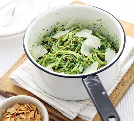 Watercress & almond pesto