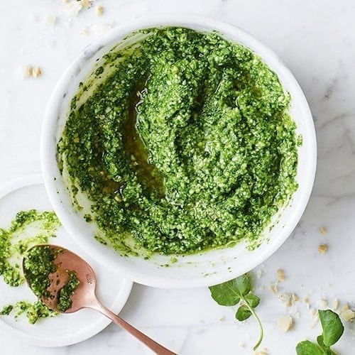 Watercress pesto