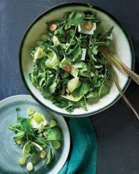 Watercress salad with verjus vinaigrette