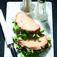 Watercress sandwiches