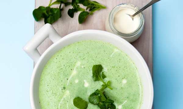 Watercress soup