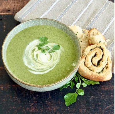 Watercress soup