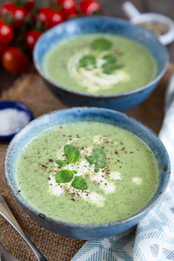 Watercress soup